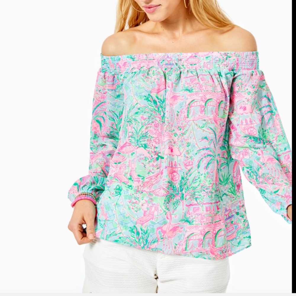 Lilly Pulitzer Maryellen top- m